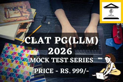 CLAT PG (LLM) 2026 All India Mock Test Series